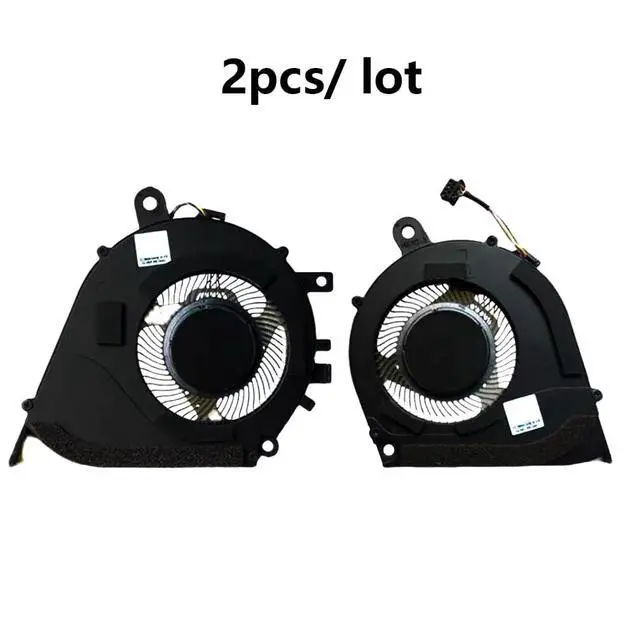 Alt view image 2 of 7 - CPU + GPU Cooling Fans Suitable for Lenovo IdeaPad FLEX-14API FLEX-15API FLEX-14IML FLEX-14IWL for YOGA C340-14API C340-14IML C340-14IWL 81SS0005US 2-in-1 Series Laptop Cooler FAN 5V 2.25W 4Pin (2PCS)