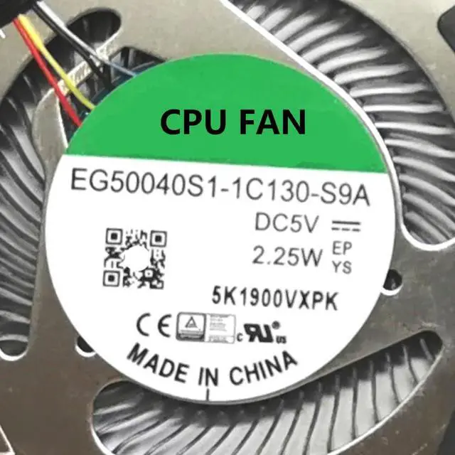 Alt view image 3 of 7 - CPU + GPU Cooling Fans Suitable for Lenovo IdeaPad FLEX-14API FLEX-15API FLEX-14IML FLEX-14IWL for YOGA C340-14API C340-14IML C340-14IWL 81SS0005US 2-in-1 Series Laptop Cooler FAN 5V 2.25W 4Pin (2PCS)