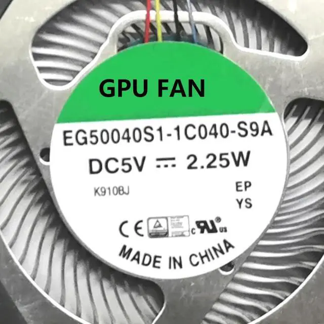 Alt view image 4 of 7 - CPU + GPU Cooling Fans Suitable for Lenovo IdeaPad FLEX-14API FLEX-15API FLEX-14IML FLEX-14IWL for YOGA C340-14API C340-14IML C340-14IWL 81SS0005US 2-in-1 Series Laptop Cooler FAN 5V 2.25W 4Pin (2PCS)