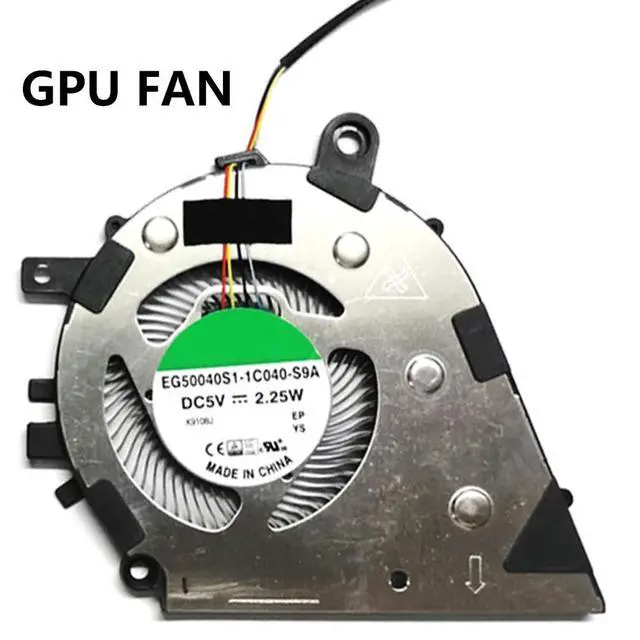 Alt view image 7 of 7 - CPU + GPU Cooling Fans Suitable for Lenovo IdeaPad FLEX-14API FLEX-15API FLEX-14IML FLEX-14IWL for YOGA C340-14API C340-14IML C340-14IWL 81SS0005US 2-in-1 Series Laptop Cooler FAN 5V 2.25W 4Pin (2PCS)