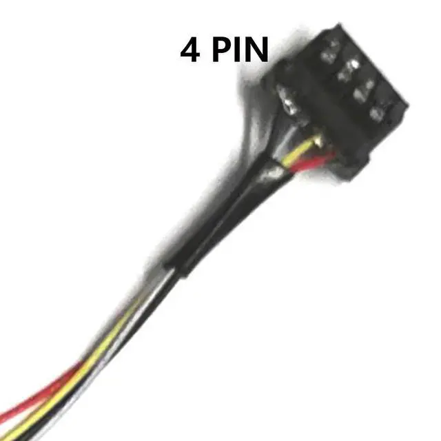 Alt view image 4 of 7 - CPU + GPU Cooling Fans Suitable for Lenovo IdeaPad FLEX-14API FLEX-15API FLEX-14IML FLEX-14IWL for Yoga C340-14API C340-14IML C340-14IWL 81SS0005US 2-in-1 Series Laptop Cooler Fan 5V 2.25W 4Pin (GPU)