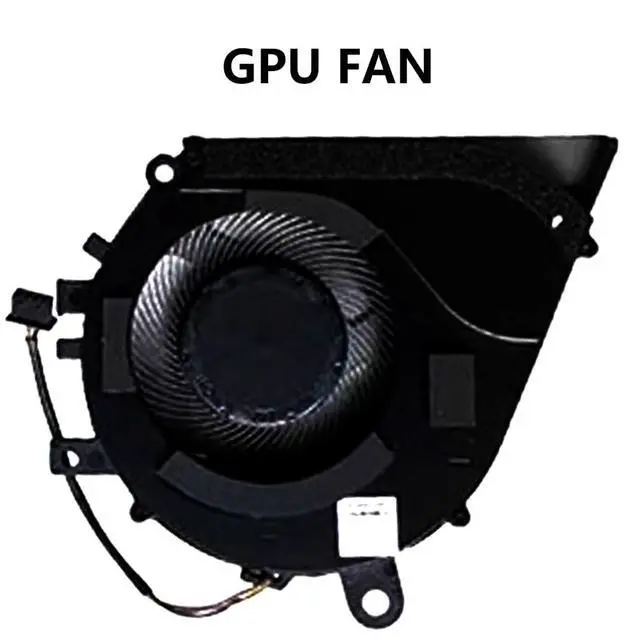 Alt view image 7 of 7 - CPU + GPU Cooling Fans Suitable for Lenovo IdeaPad FLEX-14API FLEX-15API FLEX-14IML FLEX-14IWL for Yoga C340-14API C340-14IML C340-14IWL 81SS0005US 2-in-1 Series Laptop Cooler Fan 5V 2.25W 4Pin (GPU)