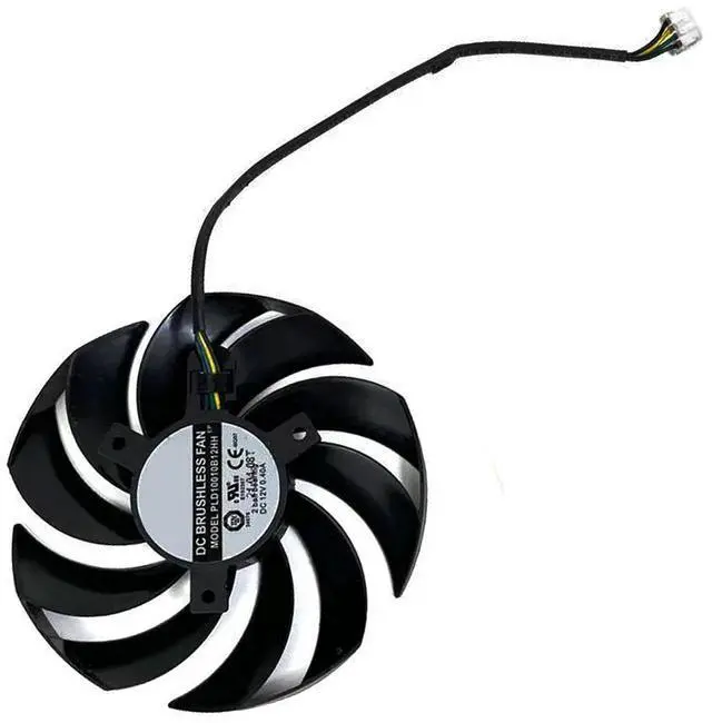 Main image of Graphics Card Cooling Fans Suitable for MSI RTX 3050 3060 3060TI Gaming X RX 6600XT 6700XT Gaming X Series Desktop PLD10010S12HH 95mm 12V 0.40A 4Pin Video Card Cooler Fans GPU Fan (Fan-A)