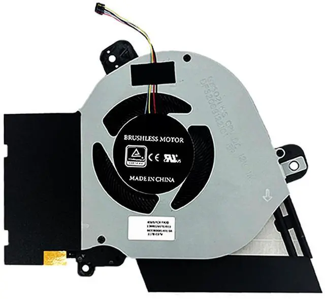 Main image of CPU + GPU Cooling Fans Suitable for ASUS ROG Zephyrus GX502GW GX502GV GX502LWS GU502GW GU502GV GU502LW GU502LV GU502DU GU502LWS GU502LU GU502GU Series DFS200912210T + DFSCK221051821 (CPU)