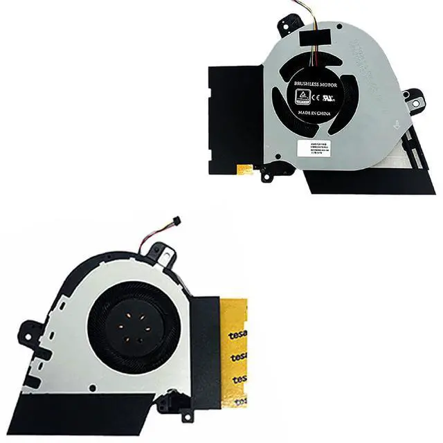 Alt view image 6 of 7 - CPU + GPU Cooling Fans Suitable for ASUS ROG Zephyrus GX502GW GX502GV GX502LWS GU502GW GU502GV GU502LW GU502LV GU502DU GU502LWS GU502LU GU502GU Series DFS200912210T + DFSCK221051821 (CPU)