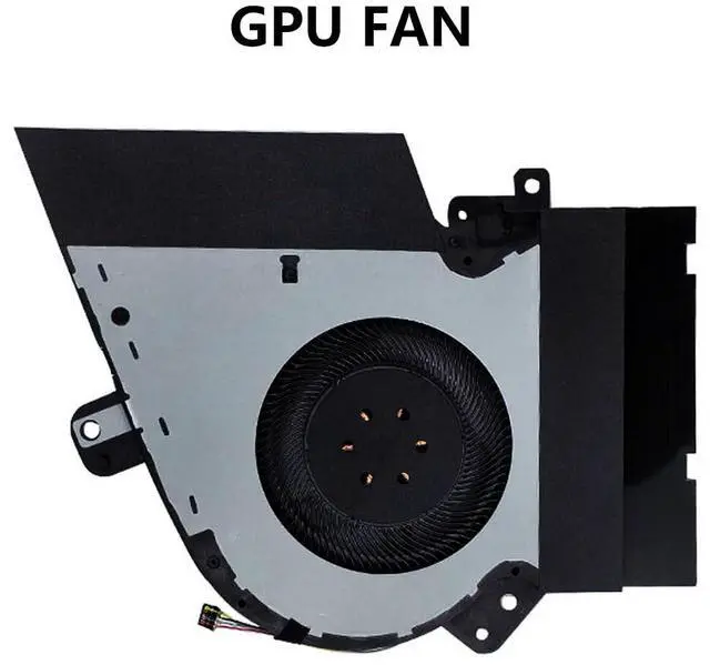 Alt view image 6 of 7 - CPU + GPU Cooling Fans Suitable for ASUS ROG Zephyrus GX502GW GX502GV GX502LWS GU502GW GU502GV GU502LW GU502LV GU502DU GU502LWS GU502LU GU502GU Series DFS200912210T + DFSCK221051821 (GPU)