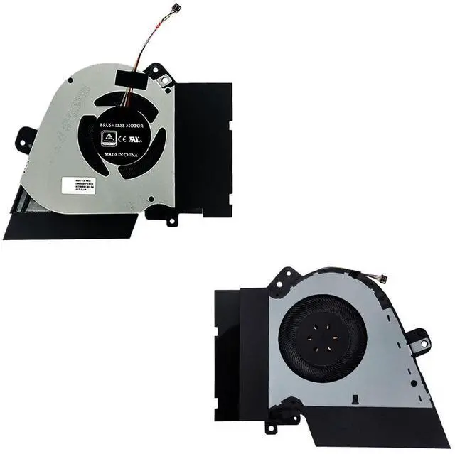 Alt view image 7 of 7 - CPU + GPU Cooling Fans Suitable for ASUS ROG Zephyrus GX502GW GX502GV GX502LWS GU502GW GU502GV GU502LW GU502LV GU502DU GU502LWS GU502LU GU502GU Series DFS200912210T + DFSCK221051821 (GPU)
