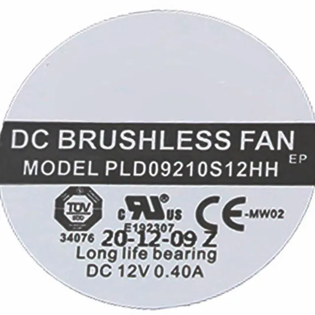 Alt view image 5 of 7 - Graphics Card Cooling Fans Suitable for MSI RX 6800 6800XT 6900XT RTX 3060 3060TI 3070 3070TI 3080 3080TI 3090 Gaming X Trio Series Desktop PLD09210S12HH 90mm 0.40A 4Pin (Fan-B)