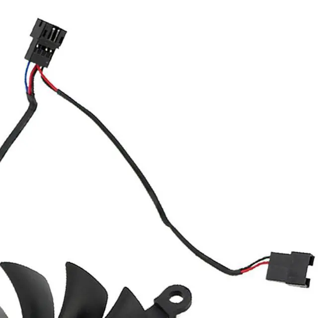 Alt view image 6 of 7 - Graphics Card Cooling Fans Suitable for XFX Radeon RX 6700 6700XT 6750 6750XT Qick/MERC Series CF1015U12S CF9015U12S 12V 0.55A 85mm 4Pin Desktop Video Card Cooler Fans GPU Fan (Fan-A)