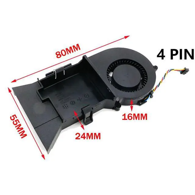Alt view image 3 of 7 - Graphics Card Cooling Fans Suitable for DELL Alienware ALWAR-2508 Alpha Game Series KSB0705HB-A 6XNNH-A00 5V 1.0A 4Pin Desktop Video Card Cooler Fans GPU Fan