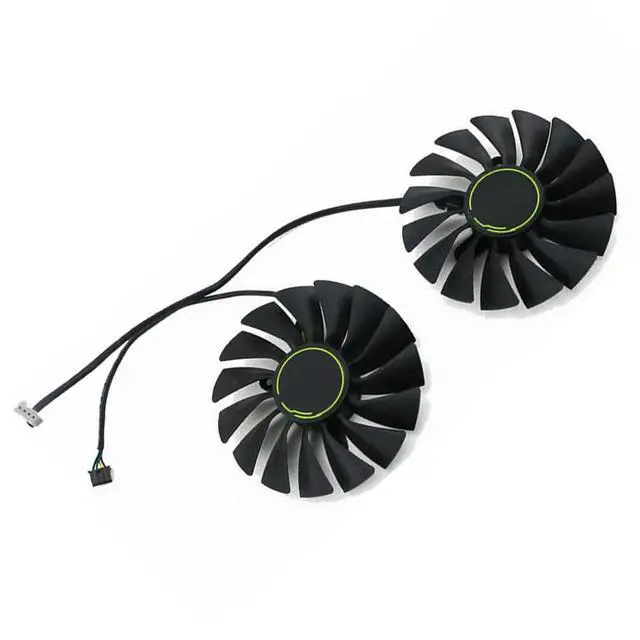 Alt view image 5 of 5 - Graphics Card Cooling Fans Suitable for MSI RTX 2080 2080S 8G 2080ti 11G Ventus Series Desktop PLA09215B12H 90mm 12V 0.55A 4Pin Video Card Cooler Fans GPU Fan (2PCS)