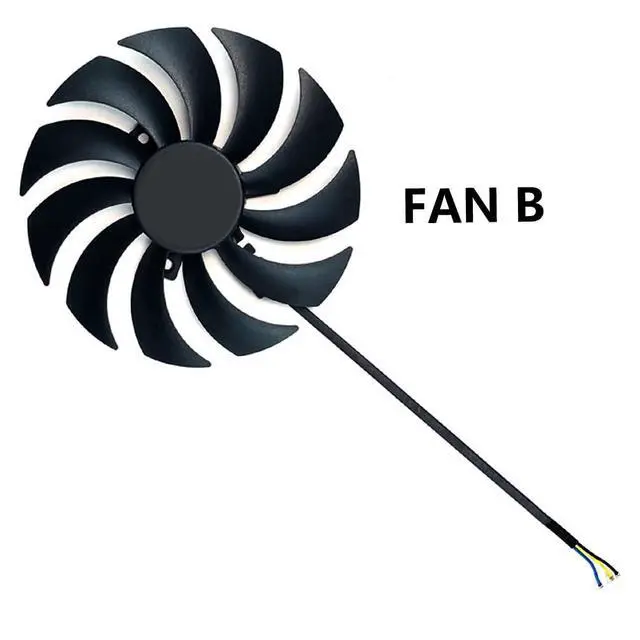 Alt view image 7 of 7 - Graphics Card Cooling Fans Suitable for ZOTAC RTX 3070 3070ti Twin Edge Series Desktop CFM10012H12SPA 88mm 100mm 12V 4Pin Video Card Cooler Fans GPU Fan (Fan-B)