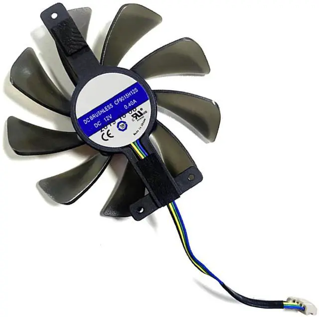 Main image of Graphics Card Cooling Fans Suitable for ZOTAC RTX 2070S 2080 2080ti Twin Fan Series Desktop CF9015H12S 85mm 12V 0.40A 4Pin Video Card Cooler Fans GPU Fan (Fan-B)