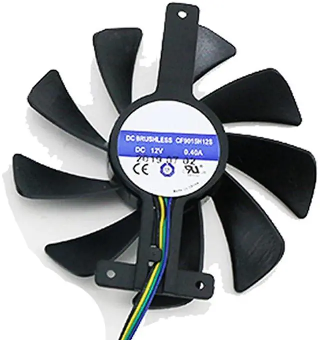 Main image of Graphics Card Cooling Fans Suitable for ZOTAC RTX 2070S 2080 2080ti Twin Fan Series Desktop CF9015H12S 85mm 12V 0.40A 4Pin Video Card Cooler Fans GPU Fan (Fan-A)