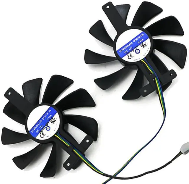 Main image of Graphics Card Cooling Fans Suitable for ZOTAC RTX 2070S 2080 2080ti Twin Fan Series Desktop CF9015H12S 85mm 12V 0.40A 4Pin Video Card Cooler Fans GPU Fan (2PCS)