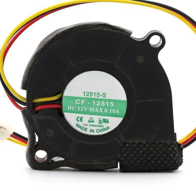 Main image of 50mm Fan 5015 5cm CF-12515 DC 12V 0.18A Blower Cooling Fans 3-Wire Turbo Fan