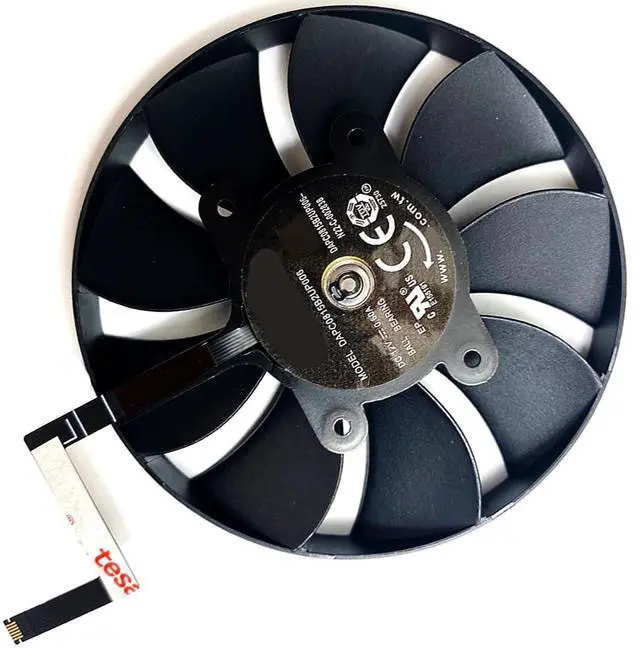 Main image of Graphics Card Cooling Fans Suitable for NVIDIA GeForce RTX 3060 3060TI Founders Edition FE Series Desktop DAPC0815B2UP006 DAPC0815B2UP007 85mm 12V 0.6A 6Pin Video Card Cooler Fans GPU Fan (Fan-A)