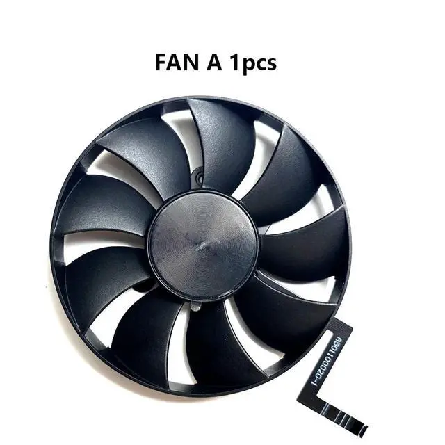 Alt view image 7 of 7 - Graphics Card Cooling Fans Suitable for NVIDIA GeForce RTX 3060 3060TI Founders Edition FE Series Desktop DAPC0815B2UP006 DAPC0815B2UP007 85mm 12V 0.6A 6Pin Video Card Cooler Fans GPU Fan (Fan-A)