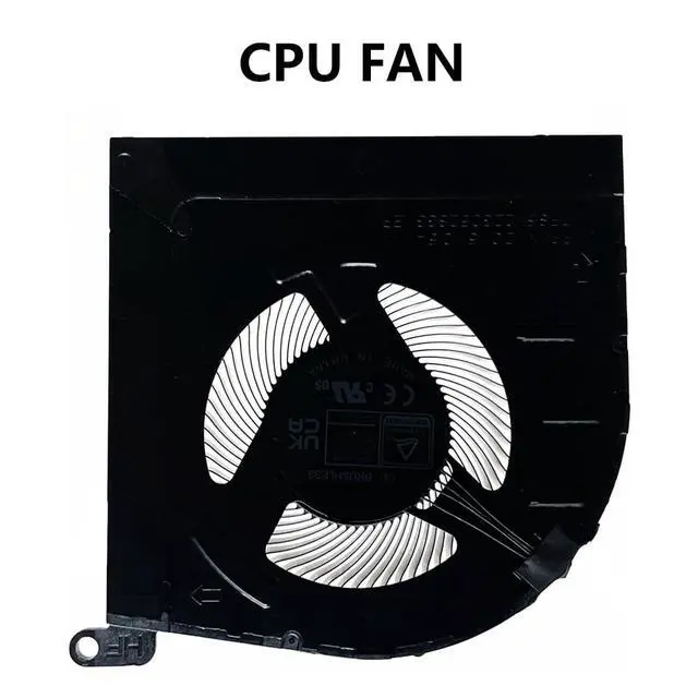 Alt view image 6 of 7 - CPU Cooling Fans Suitable for Lenovo Ideapad Gaming 3-15IAH7 3-15ARH7 3-16IAH7 Type: 82S9 82SA 82SC Laptop Cooler Fan 5V 0.5A 4 PIN DFS5K223052833 FPKX + DFS5K221153713 FPKW 5H40S20628 (CPU)