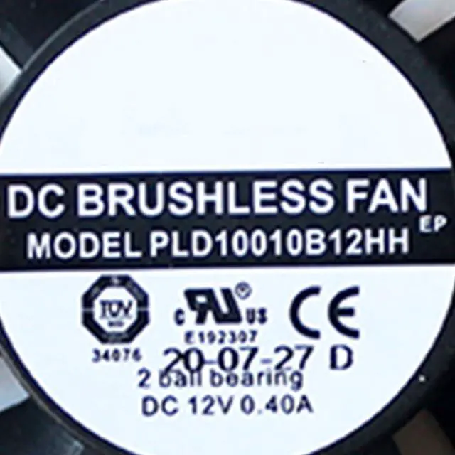 Alt view image 5 of 7 - Gaming Graphics Card Cooling Fans Suitable for ASUS PH Phoenix GTX 1650 RTX 3050 3060 RX 6400 Series Desktop PLD10010B12HH 95mm 12V 0.4A 6 Pin 4 Wires Video Card Cooler Fans GPU Fan