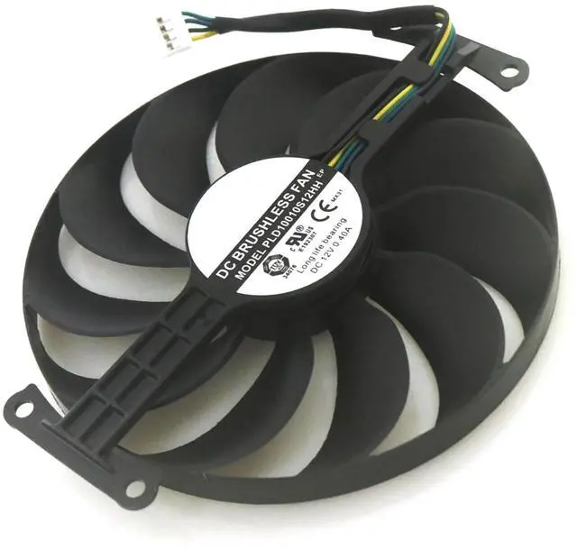 Main image of Gaming Graphics Card Cooling Fans Suitable for ASUS PH Phoenix GTX 1650 RTX 3050 3060 RX 6400 Series Desktop PLD10010B12HH 95mm 12V 0.4A 6 Pin 4 Wires Video Card Cooler Fans GPU Fan