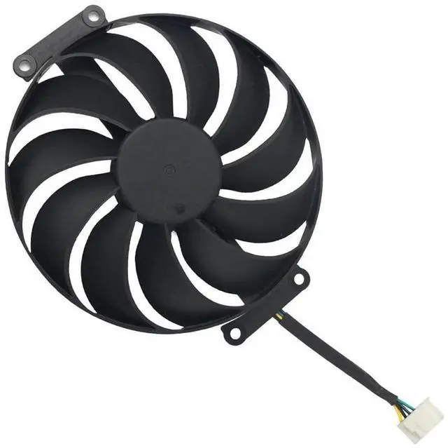 Alt view image 7 of 7 - Gaming Graphics Card Cooling Fans Suitable for ASUS PH Phoenix GTX 1650 RTX 3050 3060 RX 6400 Series Desktop PLD10010B12HH 95mm 12V 0.4A 6 Pin 4 Wires Video Card Cooler Fans GPU Fan