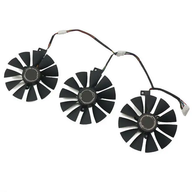 Alt view image 2 of 7 - Graphics Card Cooling Fan Replacement for ASUS ROG Strix RTX 2060 2060 Super 2070 Gaming Series 87mm T129215SH T129215SL 12V 0.50A 7Pin Video Card Cooler Fans GPU Fan