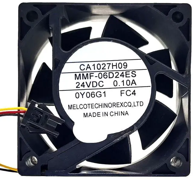 Main image of MMF-06D24ES 60 * 60 * 25mm DC 24V Fan 0.10A 6CM 6025 Inverter Cooling Fan (3pin)