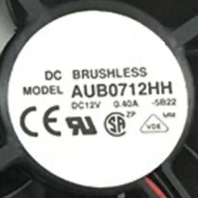 Alt view image 3 of 4 - AUB0712HH Internal Heat Dissipation Enhanced Heatsink Dual Fans Suitable for Xbox360 Series Games Console Cooler Fan 12V 0.4A 4 PIN