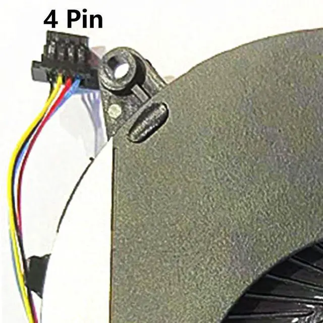 Alt view image 5 of 7 - CPU + GPU Cooling Fans Suitable for Dell XPS 15 9550 9560 P56F For Precision 5520 M5510 M5520 Series Laptop Cooler FAN 5V 0.5A 4 PIN DFS501105PR0T FJ6P + DFS501105PQ0T FJ6J P/N: 0VJ2HC + 0TK9J1 (2PCS)