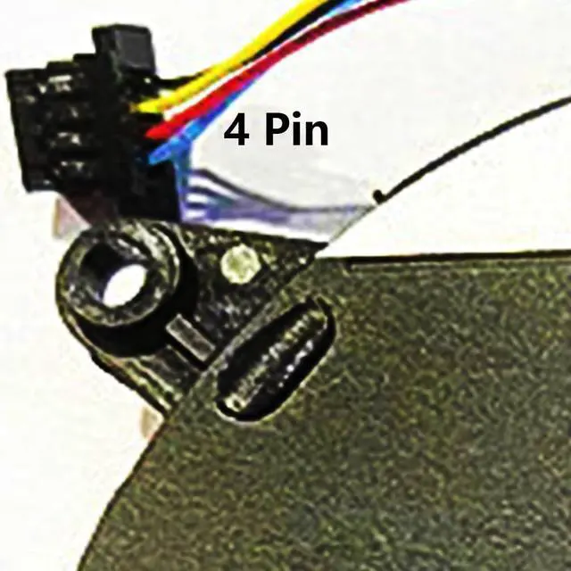 Alt view image 5 of 7 - GPU Cooling Fans Suitable for Dell XPS 15 9550 9560 P56F for Precision 5520 M5510 M5520 Series Laptop Cooler Fan 5V 0.5A 4 PIN DFS501105PR0T FJ6P + DFS501105PQ0T FJ6J P/N: 0VJ2HC + 0TK9J1 (GPU)