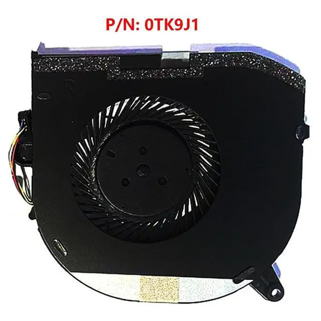 Alt view image 7 of 7 - GPU Cooling Fans Suitable for Dell XPS 15 9550 9560 P56F for Precision 5520 M5510 M5520 Series Laptop Cooler Fan 5V 0.5A 4 PIN DFS501105PR0T FJ6P + DFS501105PQ0T FJ6J P/N: 0VJ2HC + 0TK9J1 (GPU)