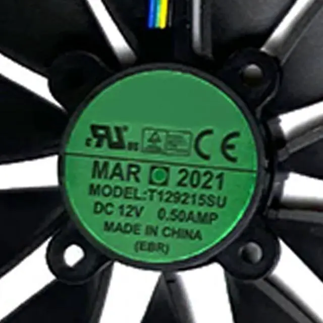Alt view image 6 of 7 - Graphics Card Cooling Fans Replacement for ASUS ROG Strix GTX 1060 1070 1070Ti 1080 1080Ti RX VEGA56 VEGA64 480 580 FURY390 390X Series T129215SU/SM 87mm 12V 0.5A 6Pin GPU Fan (3PCS)