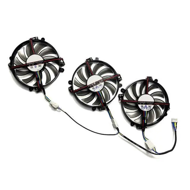 Alt view image 6 of 7 - Graphics Card Cooling Fans Suitable for PNY GTX 1070 1080 XLR8 8GB Gaming Series Desktop FD7010H12D 75mm 12V 0.25A 4Pin Video Card Cooler Fans GPU Fan (3PCS)