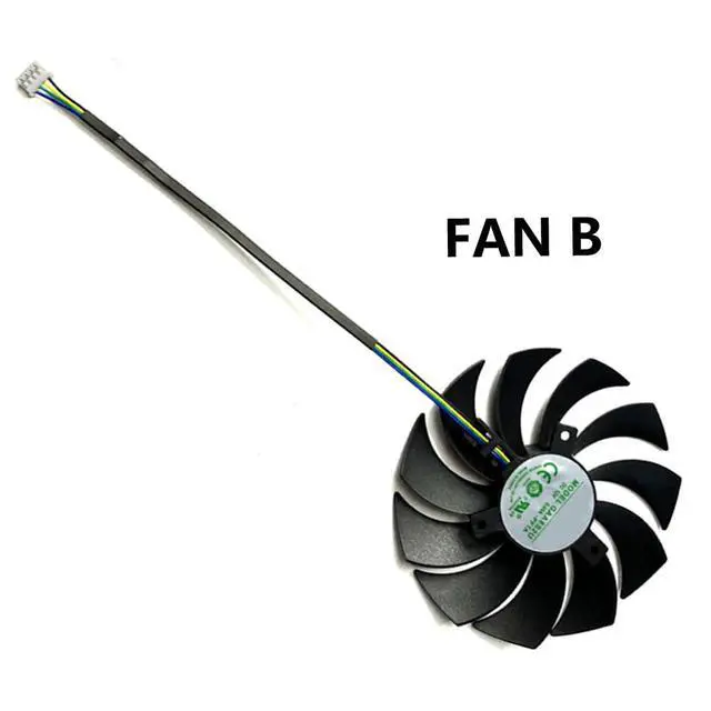 Alt view image 6 of 7 - Graphics Card Cooling Fans Suitable for ZOTAC Gaming GeForce RTX 3070 AMP Holo LHR Series Desktop GAA8S2U 100mm 12V 0.45A 4Pin Video Card Cooler Fans GPU Fan (Fan-B)