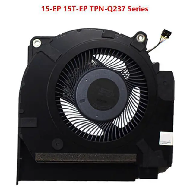 Alt view image 2 of 7 - GPU Cooling Fans Suitable for HP Envy 15-EP 15T-EP TPN-Q237 Series Laptop Cooler Fan 12V 0.50A 4PIN ND85C24-19J11 + ND85C25-19J12 P/N : M04776-001 + M04777-001 (Fan B)