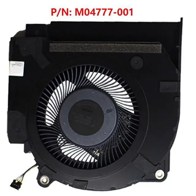 Alt view image 7 of 7 - GPU Cooling Fans Suitable for HP Envy 15-EP 15T-EP TPN-Q237 Series Laptop Cooler Fan 12V 0.50A 4PIN ND85C24-19J11 + ND85C25-19J12 P/N : M04776-001 + M04777-001 (Fan B)