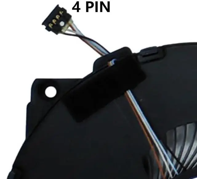 Alt view image 5 of 7 - CPU Cooling Fans Suitable for HP Envy 15-EP 15T-EP TPN-Q237 Series Laptop Cooler Fan 12V 0.50A 4PIN ND85C24-19J11 + ND85C25-19J12 P/N : M04776-001 + M04777-001 (Fan A)