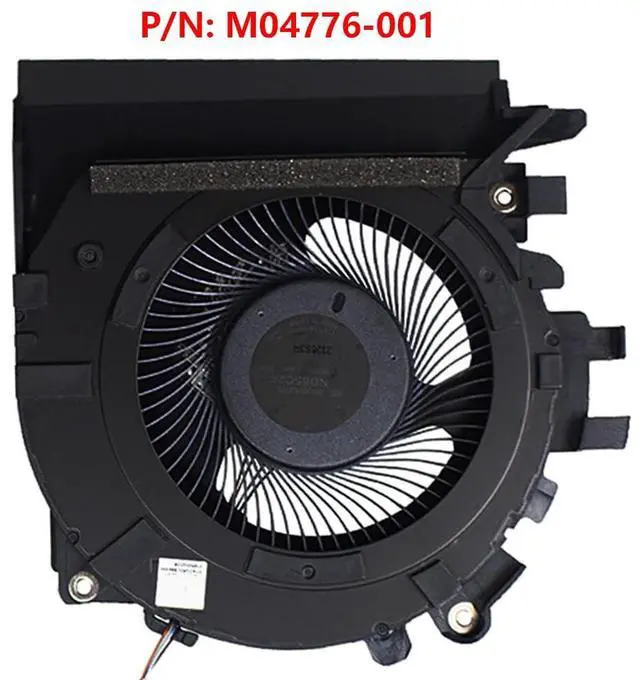 Alt view image 7 of 7 - CPU Cooling Fans Suitable for HP Envy 15-EP 15T-EP TPN-Q237 Series Laptop Cooler Fan 12V 0.50A 4PIN ND85C24-19J11 + ND85C25-19J12 P/N : M04776-001 + M04777-001 (Fan A)