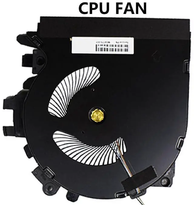 Alt view image 6 of 7 - CPU Cooling Fans Suitable for HP Envy 15-EP 15T-EP TPN-Q237 Series Laptop Cooler Fan 12V 0.50A 4PIN ND85C24-19J11 + ND85C25-19J12 P/N : M04776-001 + M04777-001 (Fan A)