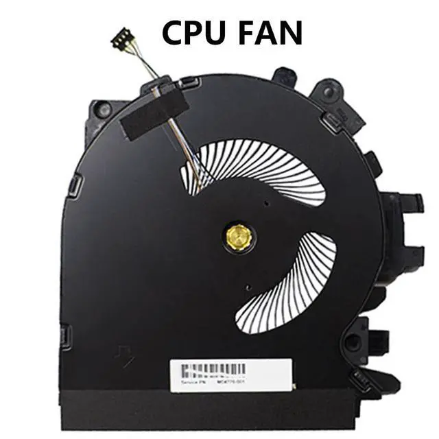 Alt view image 6 of 7 - CPU + GPU Cooling Fans Suitable for HP Envy 15-EP 15T-EP TPN-Q237 Series Laptop Cooler Fan 12V 0.50A 4PIN ND85C24-19J11 + ND85C25-19J12 P/N : M04776-001 + M04777-001 (Fan C)