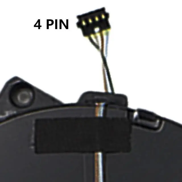 Alt view image 5 of 7 - CPU + GPU Cooling Fans Suitable for HP Envy 15-EP 15T-EP TPN-Q237 Series Laptop Cooler Fan 12V 0.50A 4PIN ND85C24-19J11 + ND85C25-19J12 P/N : M04776-001 + M04777-001 (Fan C)