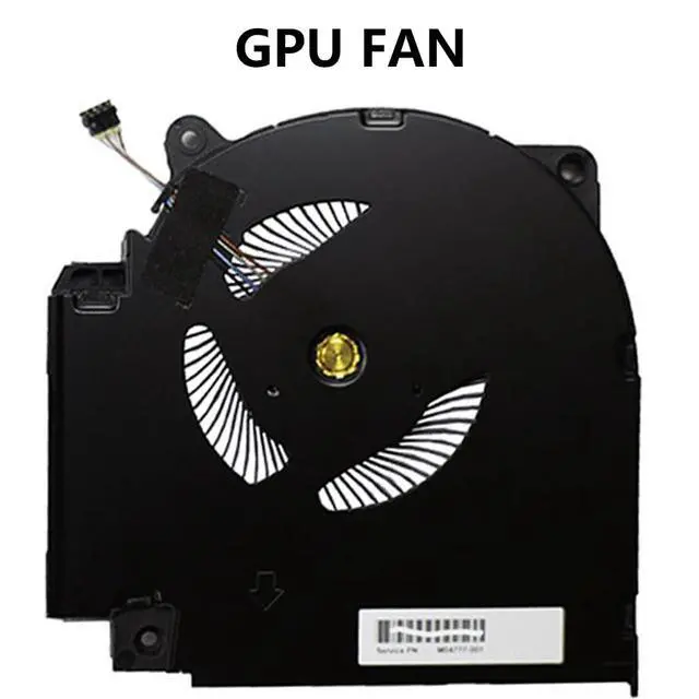Alt view image 7 of 7 - CPU + GPU Cooling Fans Suitable for HP Envy 15-EP 15T-EP TPN-Q237 Series Laptop Cooler Fan 12V 0.50A 4PIN ND85C24-19J11 + ND85C25-19J12 P/N : M04776-001 + M04777-001 (Fan C)