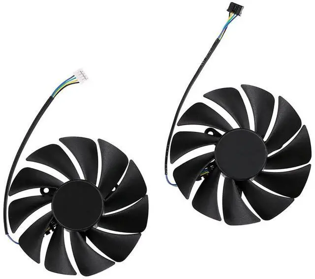Alt view image 7 of 7 - Graphics Card Cooling Fans Suitable for ZOTAC RTX 3050 3060 3060TI Twin Edge OC Series Desktop GA92S2U CF9015H12S 87mm 12V 0.46A 4Pin Video Card Cooler Fans GPU Fan (2PCS)