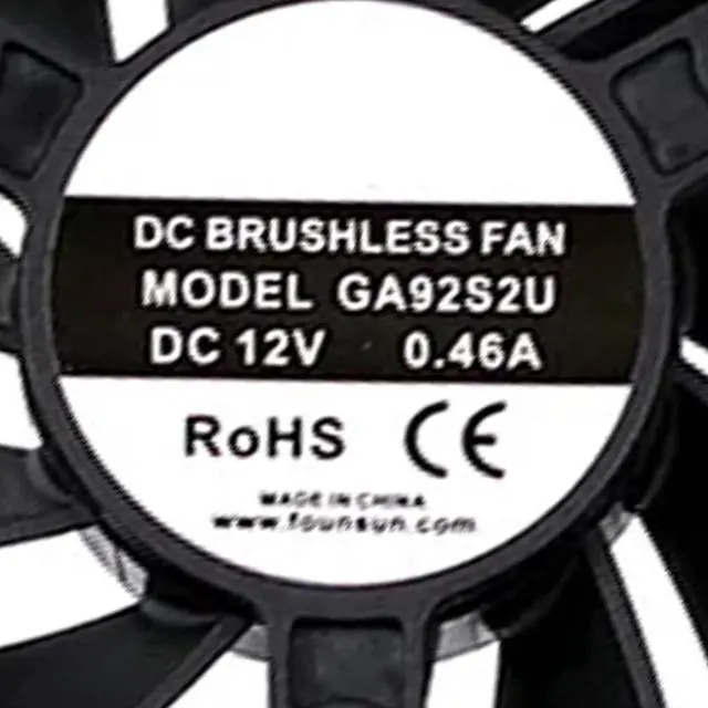 Alt view image 5 of 7 - Graphics Card Cooling Fans Suitable for ZOTAC RTX 3050 3060 3060TI Twin Edge OC Series Desktop GA92S2U CF9015H12S 87mm 12V 0.46A 4Pin Video Card Cooler Fans GPU Fan (Fan-A)