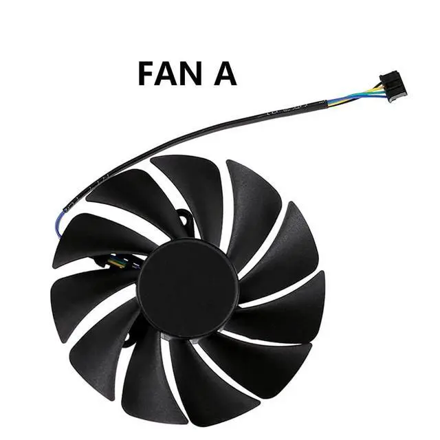 Alt view image 7 of 7 - Graphics Card Cooling Fans Suitable for ZOTAC RTX 3050 3060 3060TI Twin Edge OC Series Desktop GA92S2U CF9015H12S 87mm 12V 0.46A 4Pin Video Card Cooler Fans GPU Fan (Fan-A)