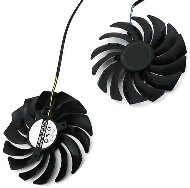 Main image of Graphics Card Cooling Fans Suitable for MSI RX 5600XT 5700 5700XT Gaming X Series Desktop PLD10010S12HH 95mm 12V 0.40A 4Pin Video Card Cooler Fans GPU Fan