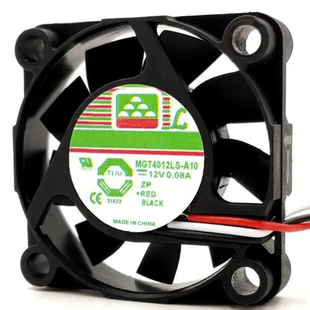 Alt view image 2 of 6 - MGT4012LR-A10 MGT4012LS-A10 12V 0.08A 4010 3Wire Silent Cooling Fan