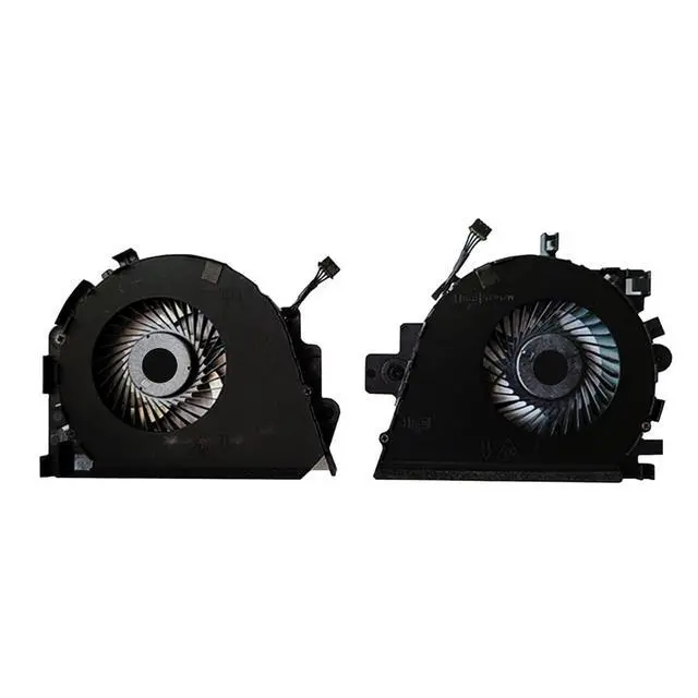 Alt view image 2 of 5 - CPU + GPU Cooling Fans Suitable for HP ZBook Mobile Worstation 15 G3 15 G4 HSTNN-C87C Series Laptop Cooler Fan 5V 0.5A 4 PIN DFS2000054R0T FGGT 848251-001 + DFS531005PL0T FGGU 848252-001 (2PCS)
