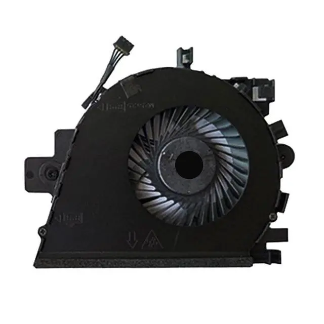 Alt view image 2 of 5 - CPU + GPU Cooling Fans Suitable for HP ZBook Mobile Worstation 15 G3 15 G4 HSTNN-C87C Series Laptop Cooler Fan 5V 0.5A 4 PIN DFS2000054R0T FGGT 848251-001 + DFS531005PL0T FGGU 848252-001 (GPU)